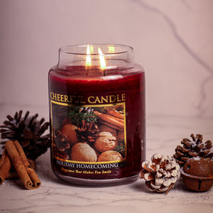 Holiday Homecoming - 24 oz Cheerful Candle