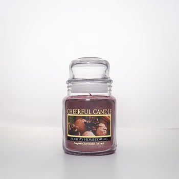 Holiday Homecoming Scented Candle - 6 oz, Single Wick, Cheerful Candle