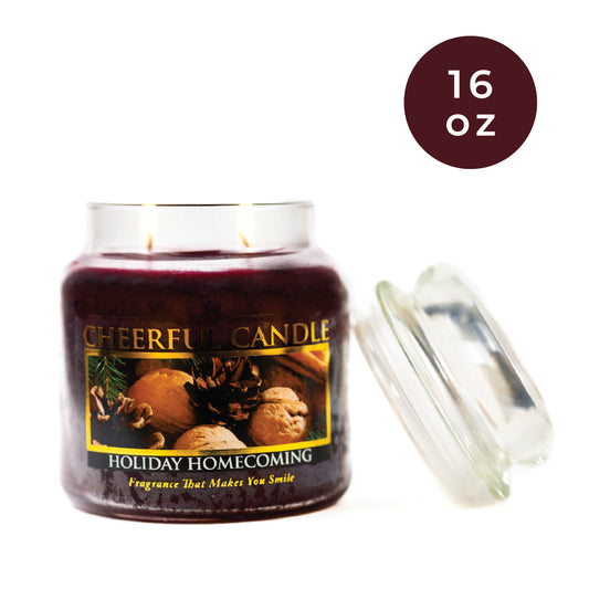 Holiday Homecoming - 16 oz Cheerful Candle