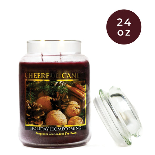Holiday Homecoming - 24 oz Cheerful Candle