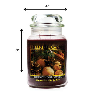 Holiday Homecoming - 24 oz Cheerful Candle