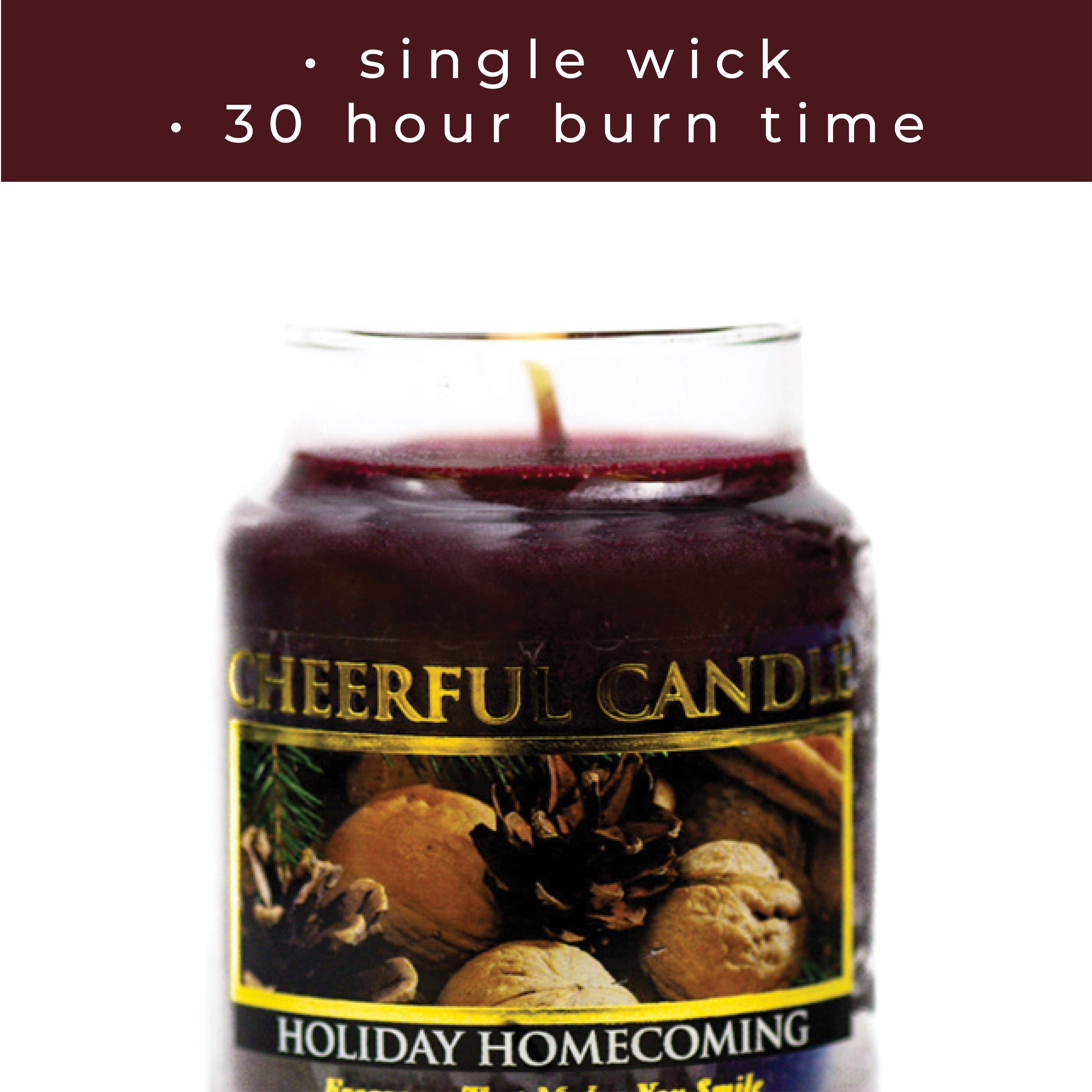 Holiday Homecoming - 6 oz Cheerful Candle