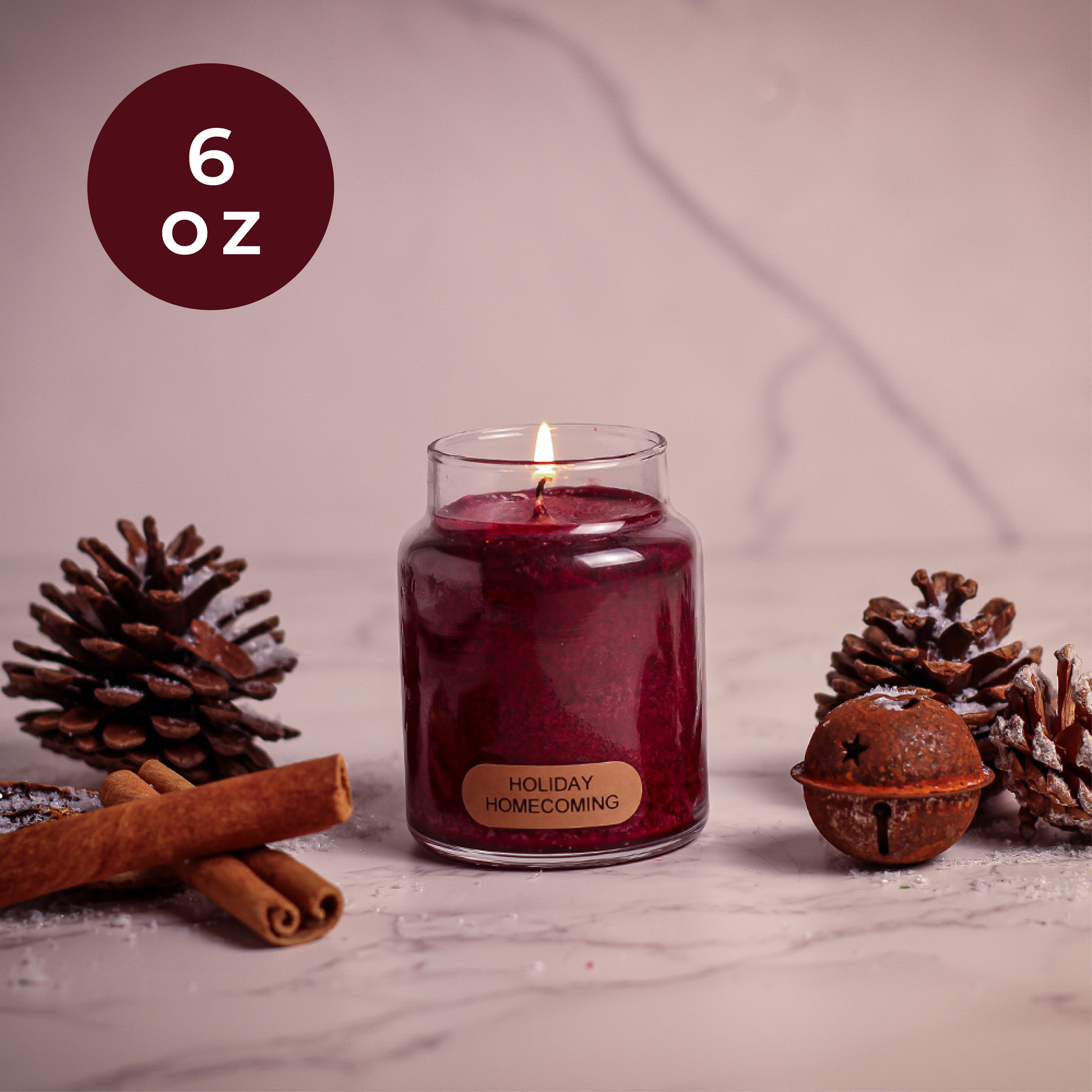 Holiday Homecoming - 6 oz Baby Candle