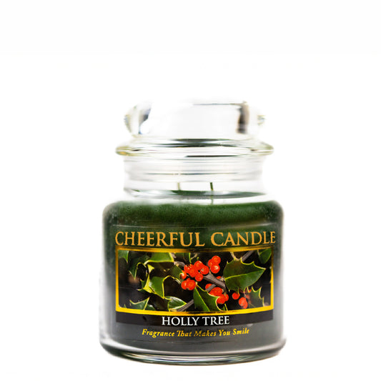 Holly Tree - 16 oz Cheerful Candle