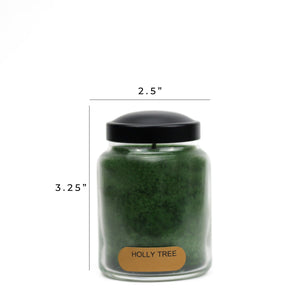 Holly Tree - 6 oz Baby Candle