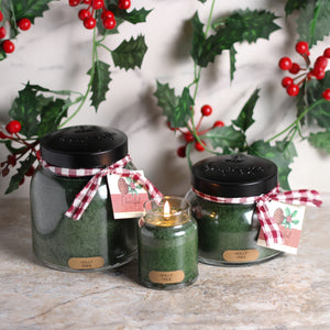 Holly Tree - 6 oz Baby Candle