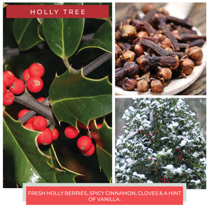 Holly Tree - 22 oz Mama Candle