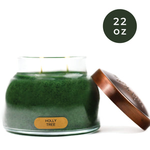 Holly Tree - 22 oz Mama Candle