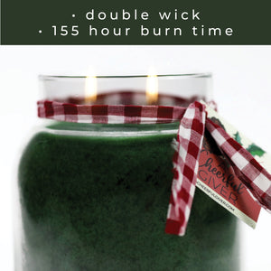 Holly Tree - 34 oz Papa Candle