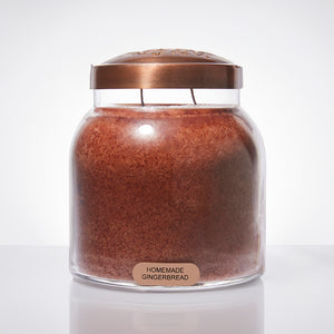 Homemade Gingerbread Scented Candle - 34 oz, Double Wick, Papa Jar