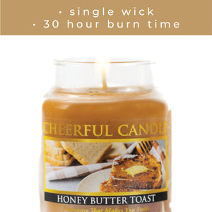 Honey Butter Toast - 6 oz Cheerful Candle
