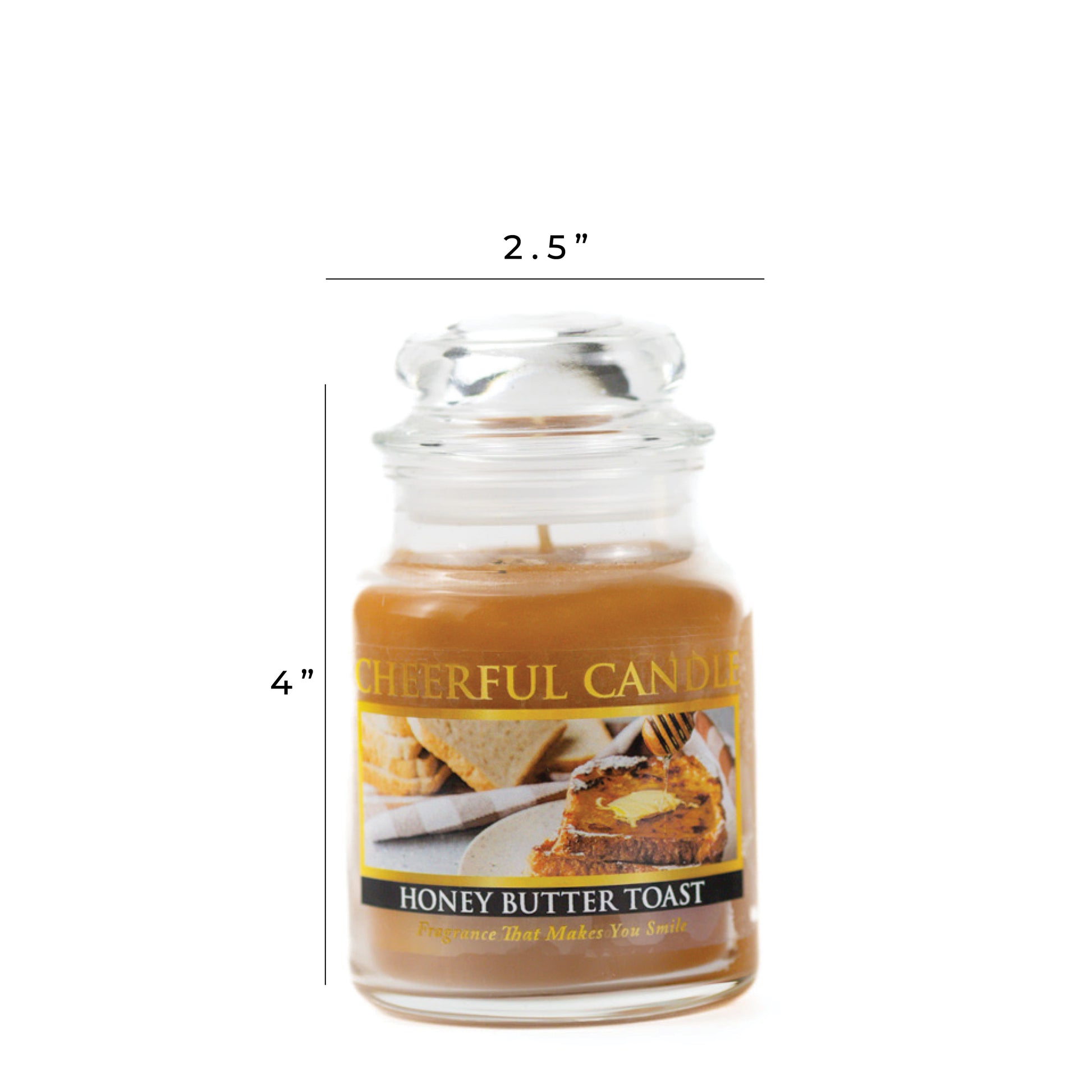 Honey Butter Toast - 6 oz Cheerful Candle