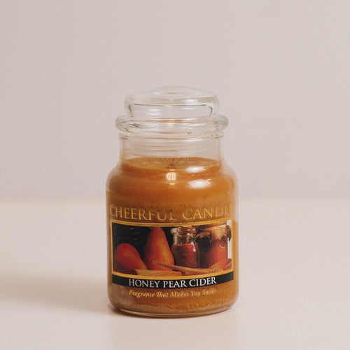 Honey Pear Cider - 6 oz Cheerful Candle