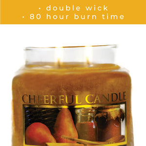 Honey Pear Cider - 16 oz Cheerful Candle