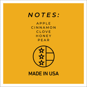 Honey Pear Cider - 16 oz Cheerful Candle