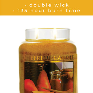 Honey Pear Cider - 24 oz Cheerful Candle