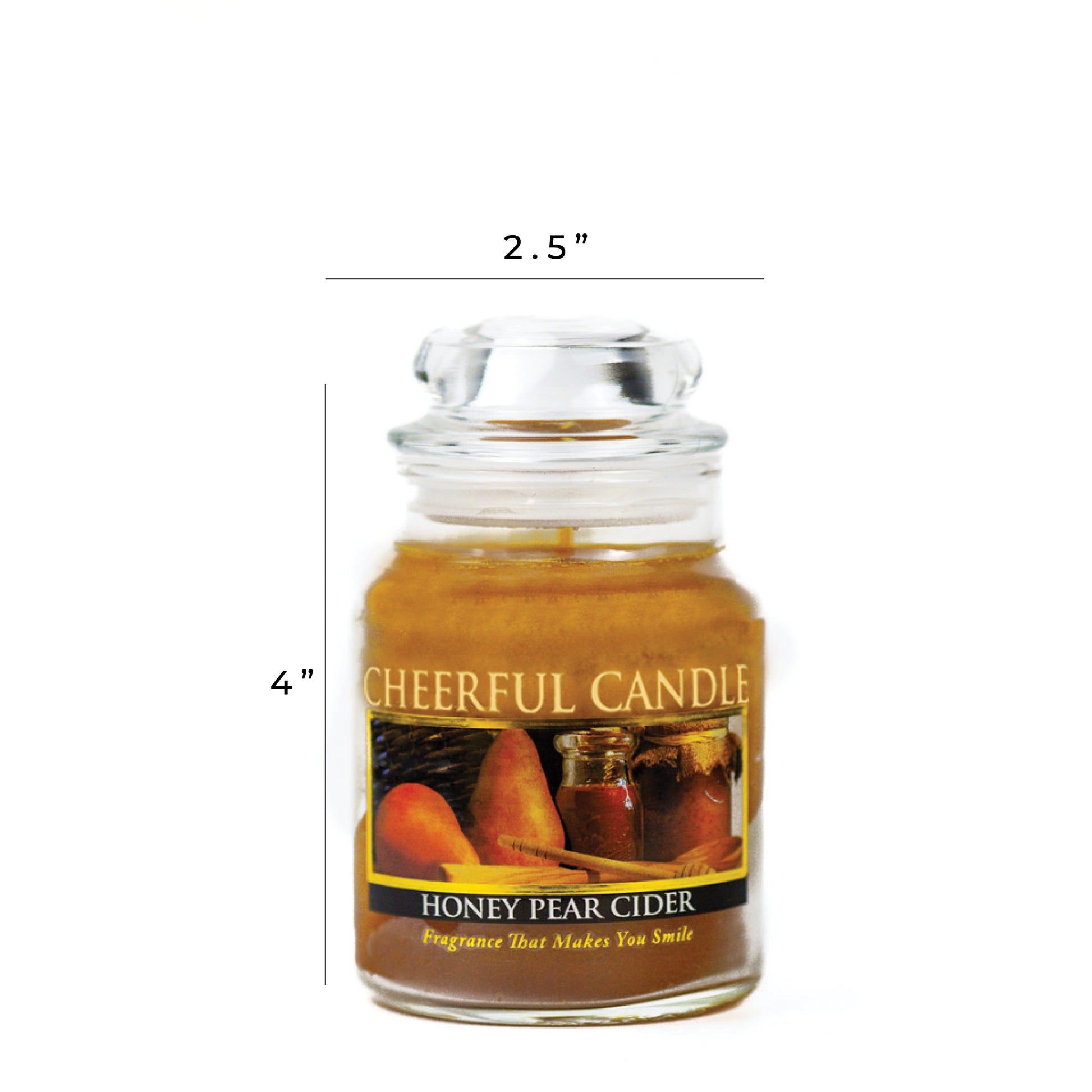 Honey Pear Cider - 6 oz Cheerful Candle