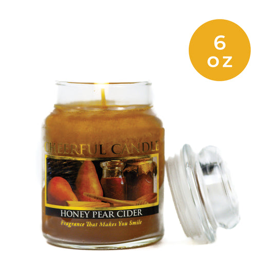 Honey Pear Cider - 6 oz Cheerful Candle