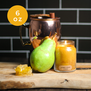 Honey Pear Cider - 6 oz Baby Candle