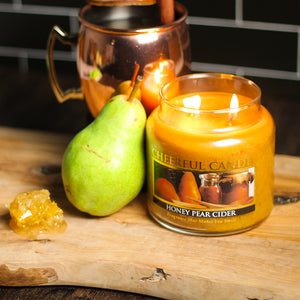 Honey Pear Cider - 16 oz Cheerful Candle