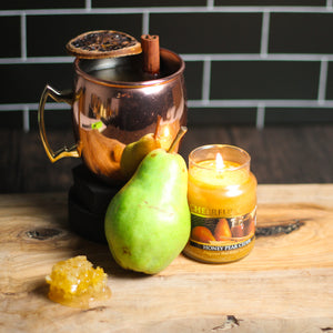 Honey Pear Cider - 6 oz Cheerful Candle