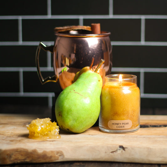 Honey Pear Cider - 6 oz Baby Candle