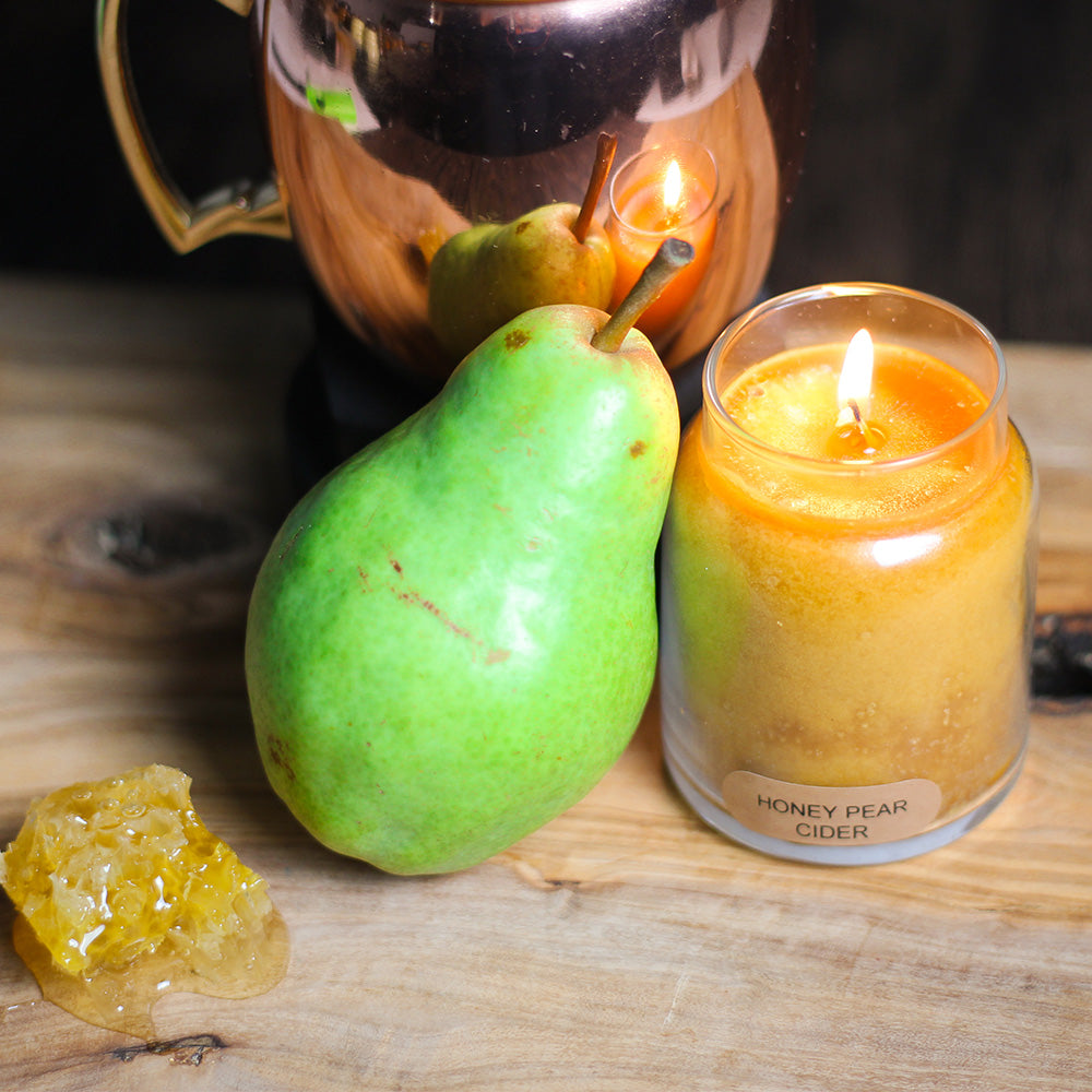 Honey Pear Cider - 6 oz Baby Candle