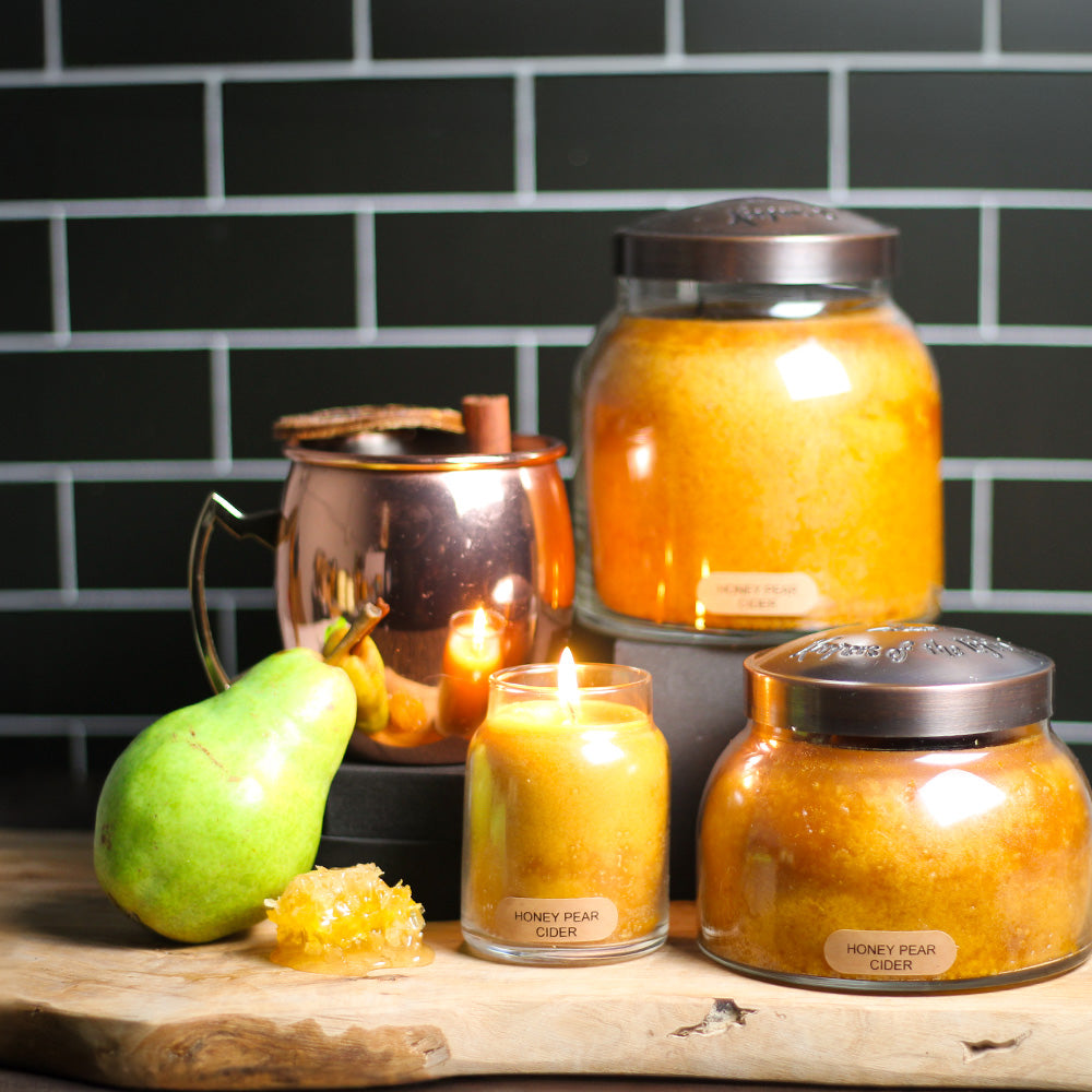 Honey Pear Cider - 6 oz Baby Candle