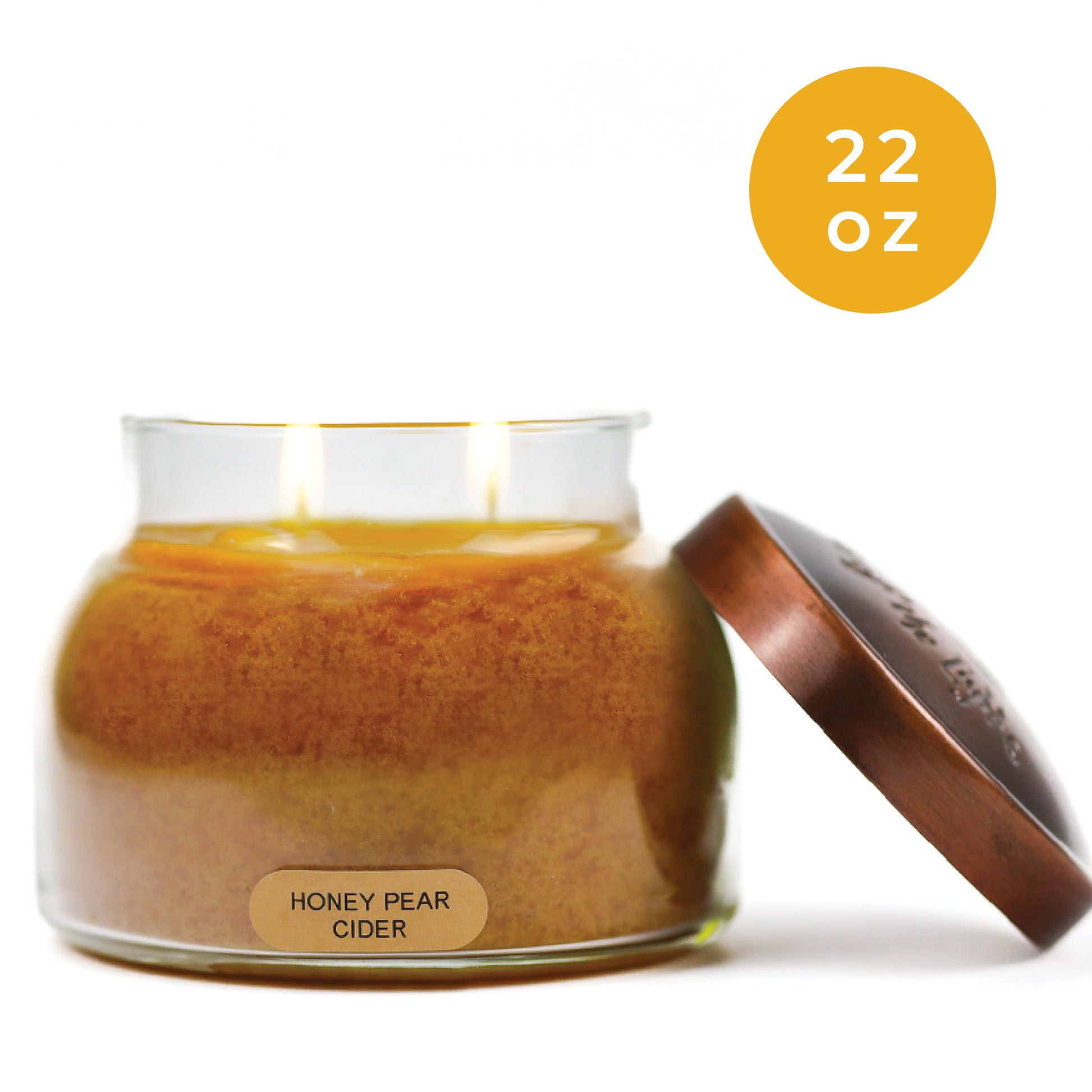 Honey Pear Cider - 22 oz Mama Candle