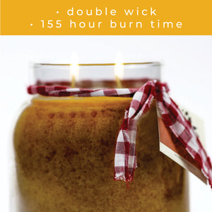 Honey Pear Cider - 34 oz Papa Candle