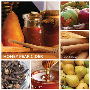 Honey Pear Cider - 34 oz Papa Candle