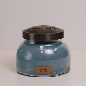 Island Breeze Scented Candle - 22 oz, Double Wick, Mama Jar