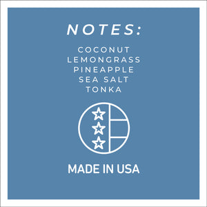 Island Breeze - 6 oz Baby Candle