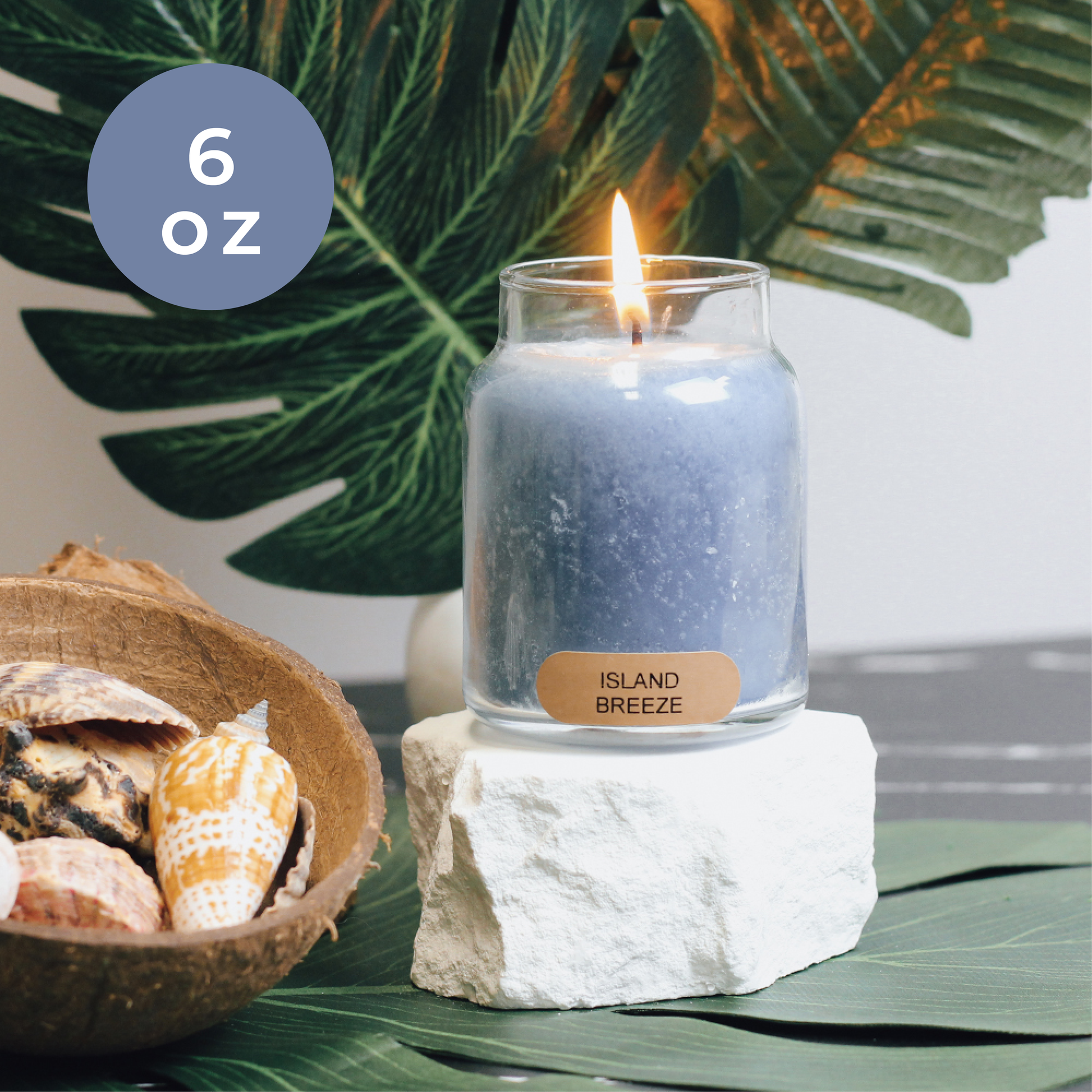 Island Breeze - 6 oz Baby Candle