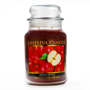 Juicy Apple - 24 oz Cheerful Candle