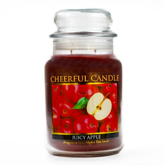 Juicy Apple - 24 oz Cheerful Candle