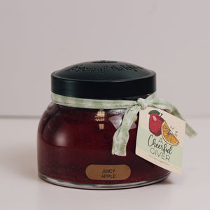 Juicy Apple Scented Candle - 22 oz, Double Wick, Mama Jar