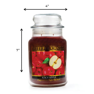 Juicy Apple - 24 oz Cheerful Candle