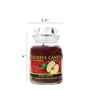 Juicy Apple - 6 oz Cheerful Candle