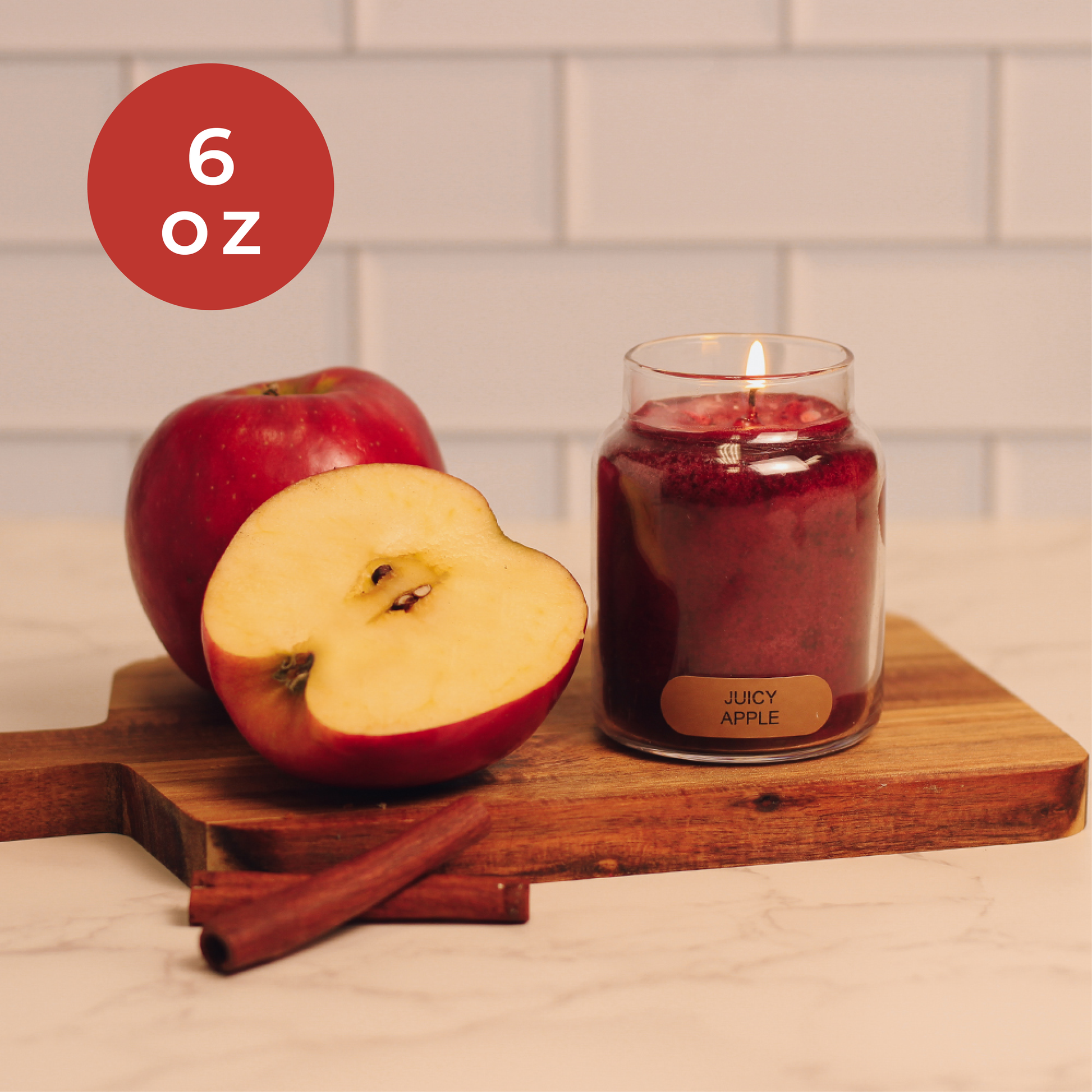 Juicy Apple  - 6 oz Baby Candle