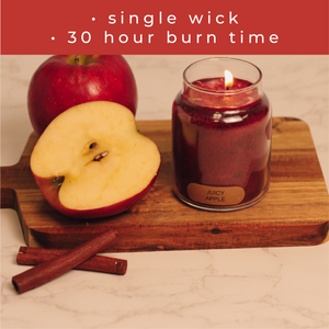 Juicy Apple  - 6 oz Baby Candle