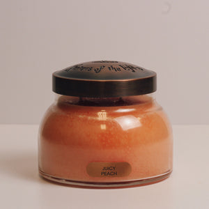 Juicy Peach Scented Candle - 22 oz, Double Wick, Mama Jar