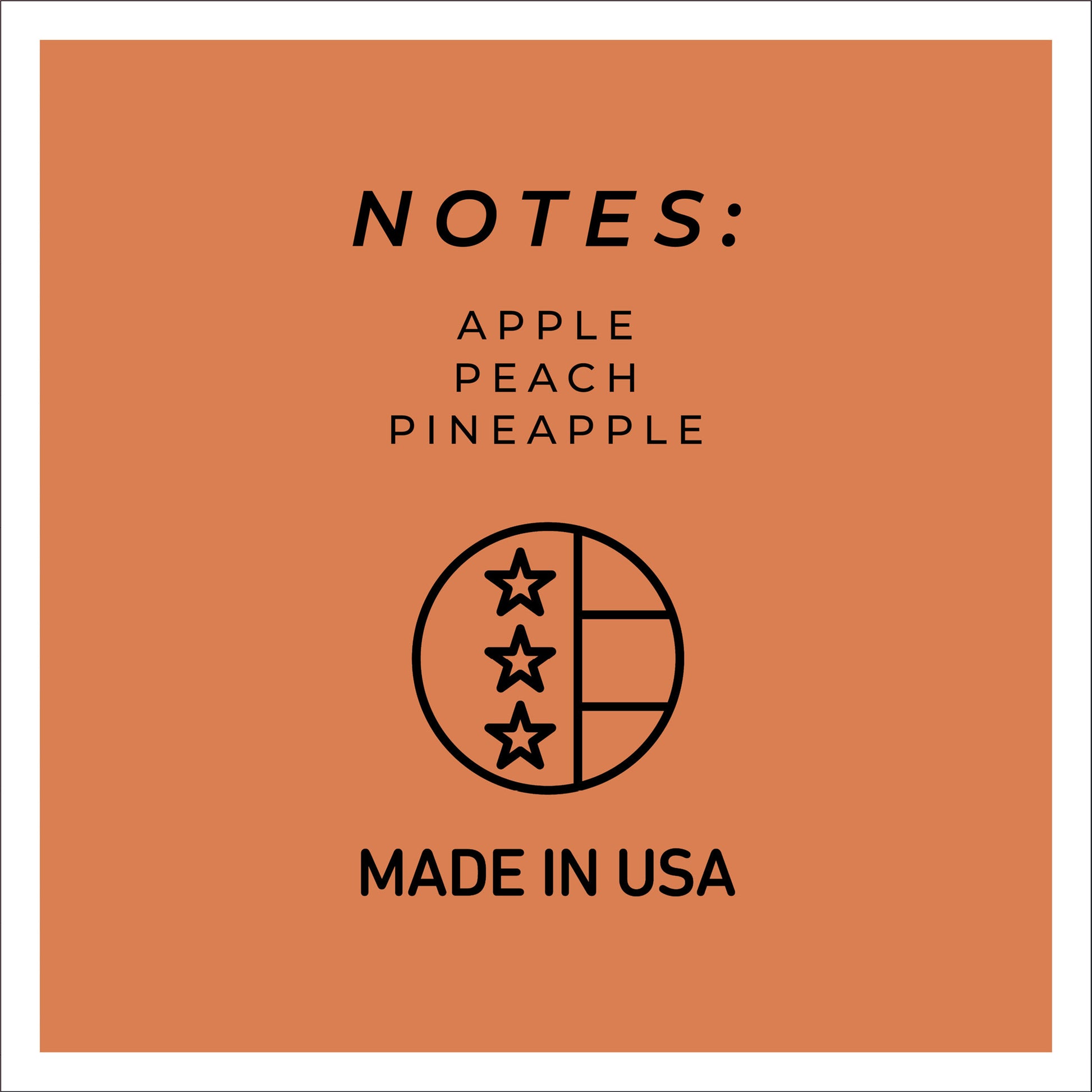 Juicy Peach - 6 oz Cheerful Candle
