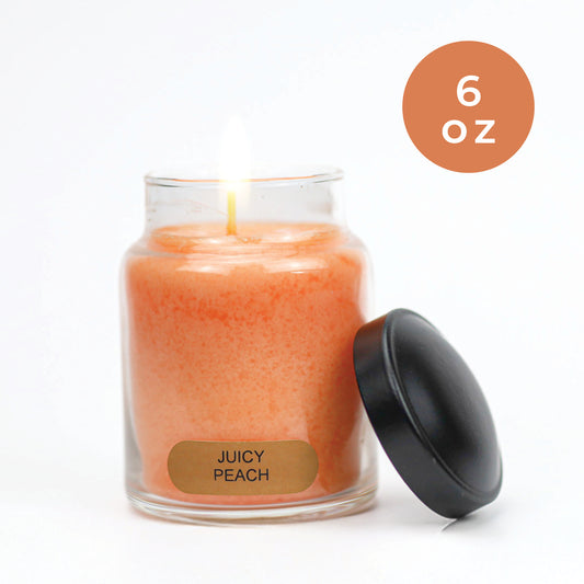 Juicy Peach - 6 oz Baby Candle