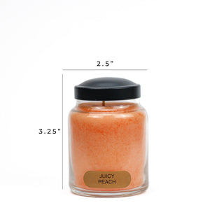 Juicy Peach - 6 oz Baby Candle