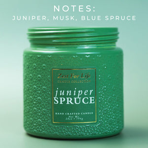 Juniper Spruce - Zest For Life Candle