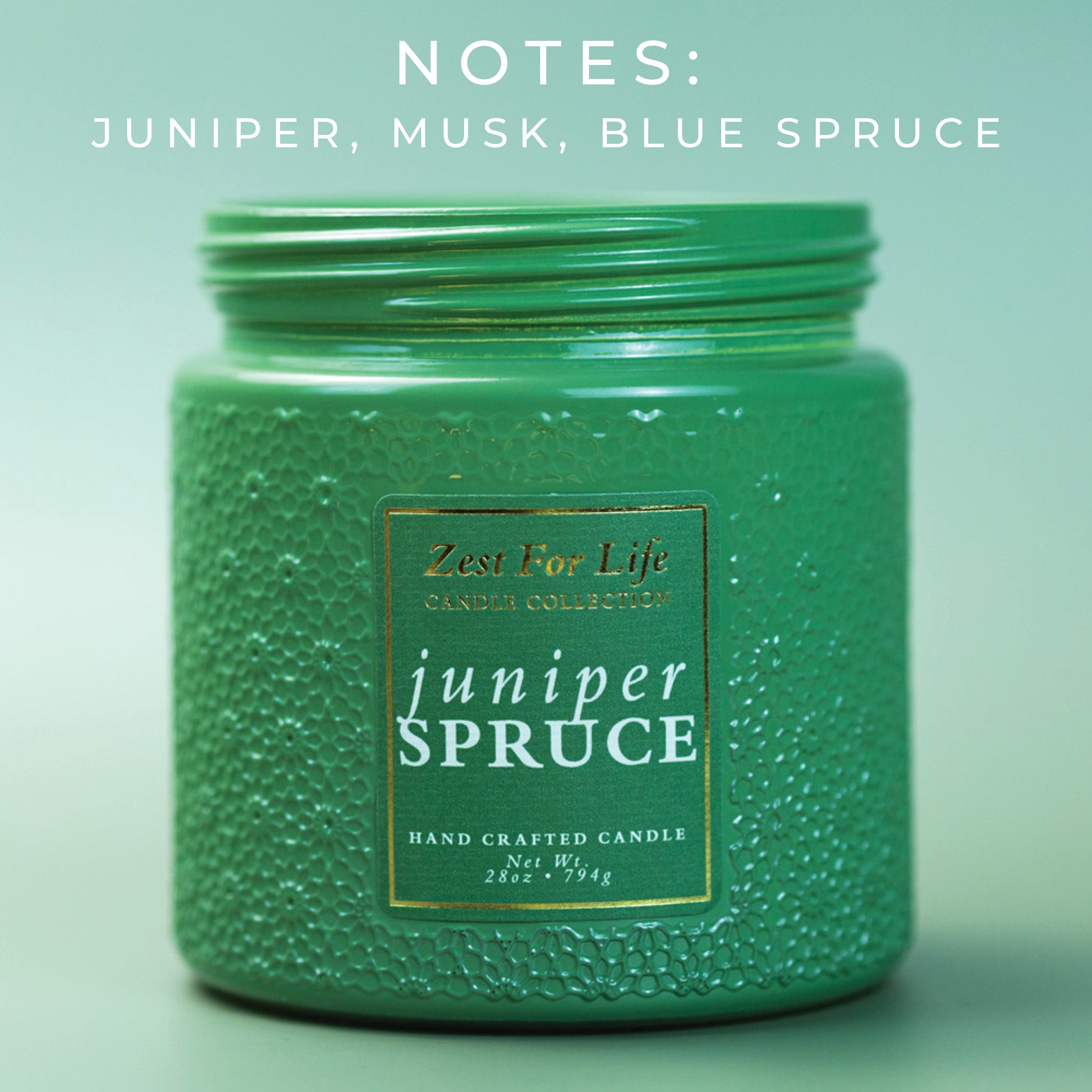 Juniper Spruce - Zest For Life Candle
