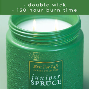 Juniper Spruce - Zest For Life Candle