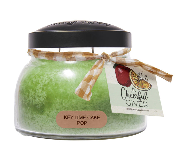 Key Lime Cake Pop Scented Candle - 22 oz, Double Wick, Mama Jar