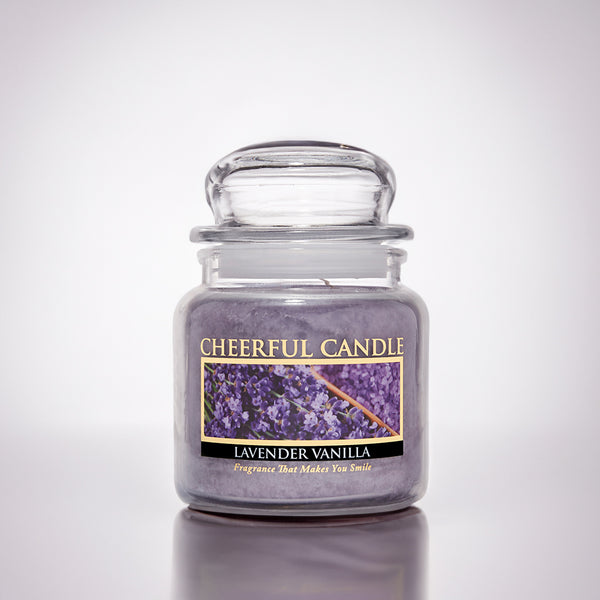 Candle - Cheerful Jar - Lavender Vanilla (16 oz)